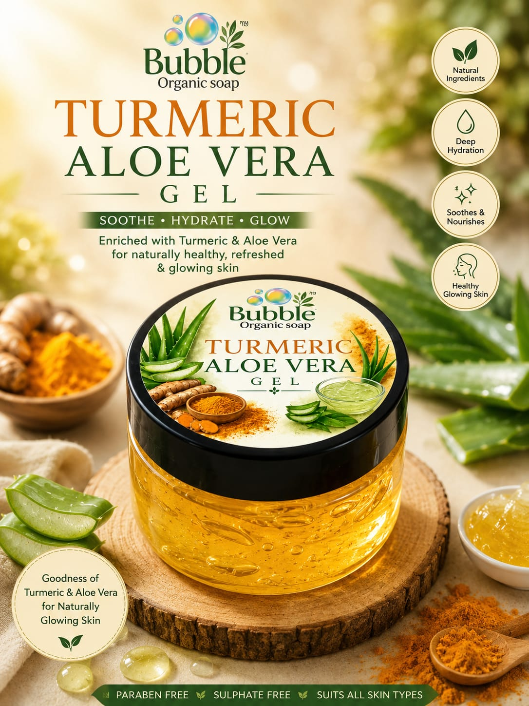 Turmeric Aloe Vera Gel